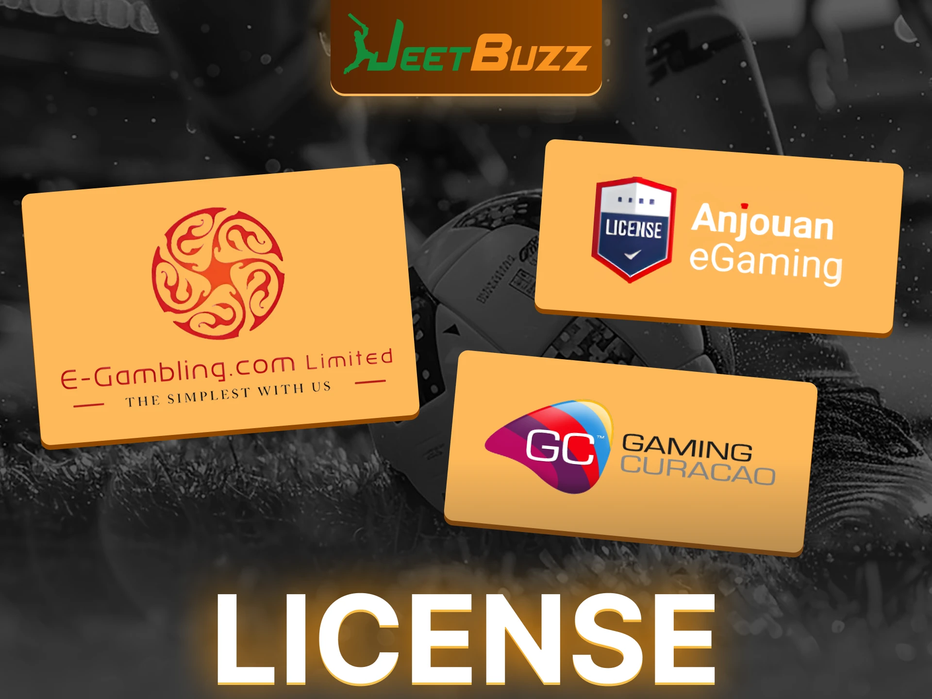 Play safe and fair only on licensed sources like JeetBuzz.