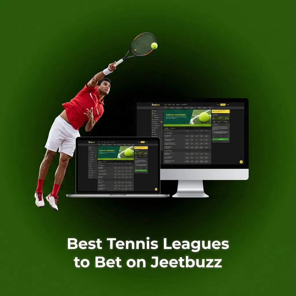 Tennis betting options on Jeetbuzz showing Grand Slams, ATP/WTA tours, and major tournament schedules year-round